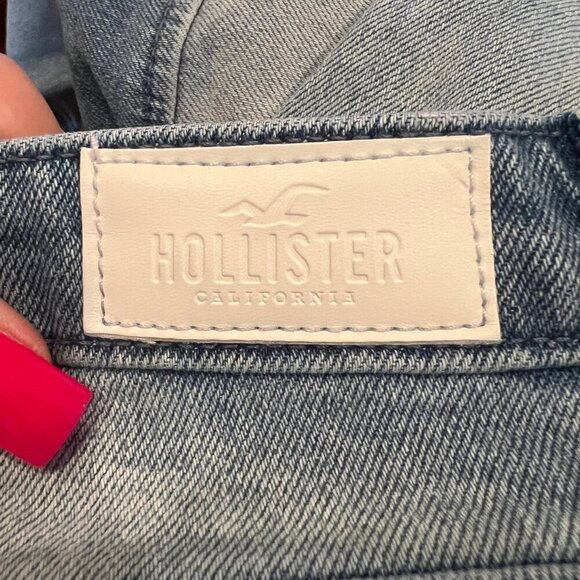 Retro Look, Ultra High Rise Dad-Jeans from Hollister, Patchwork, Size 7R - Picture 5 of 6